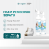 FOTO UTAMA (1) Clogent Foam Pembersih Sepatu Pack Paling Ampuh 10x Lipat Tanpa Air Foam Cleaner + Sikat 200ml