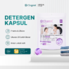 Clogent Detergent Kapsul 5in1 Laundry Pods Aroma Lavender 10X Daya Super Bersih Noda Ukuran Jumbo
