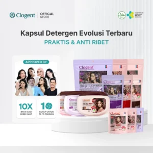 id-11134207-82250-mg5z5ti8bt3h33 (2) CLOGENT Detergent Kapsul 5in1 Laundry Pods Aroma Rose Ebony Lavender 10X Kekuatan Bersih Noda