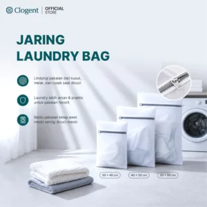 id-11134207-822wu-moulis717ymjf5@resize_w450_nl CLOGENT Laundry Bag Kantong Jaring Cuci Pakaian Anti Kusut Anti Rusak