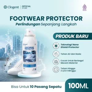 Clogent Shoe Water Repellent Spray Sepatu Anti Air 100ml
